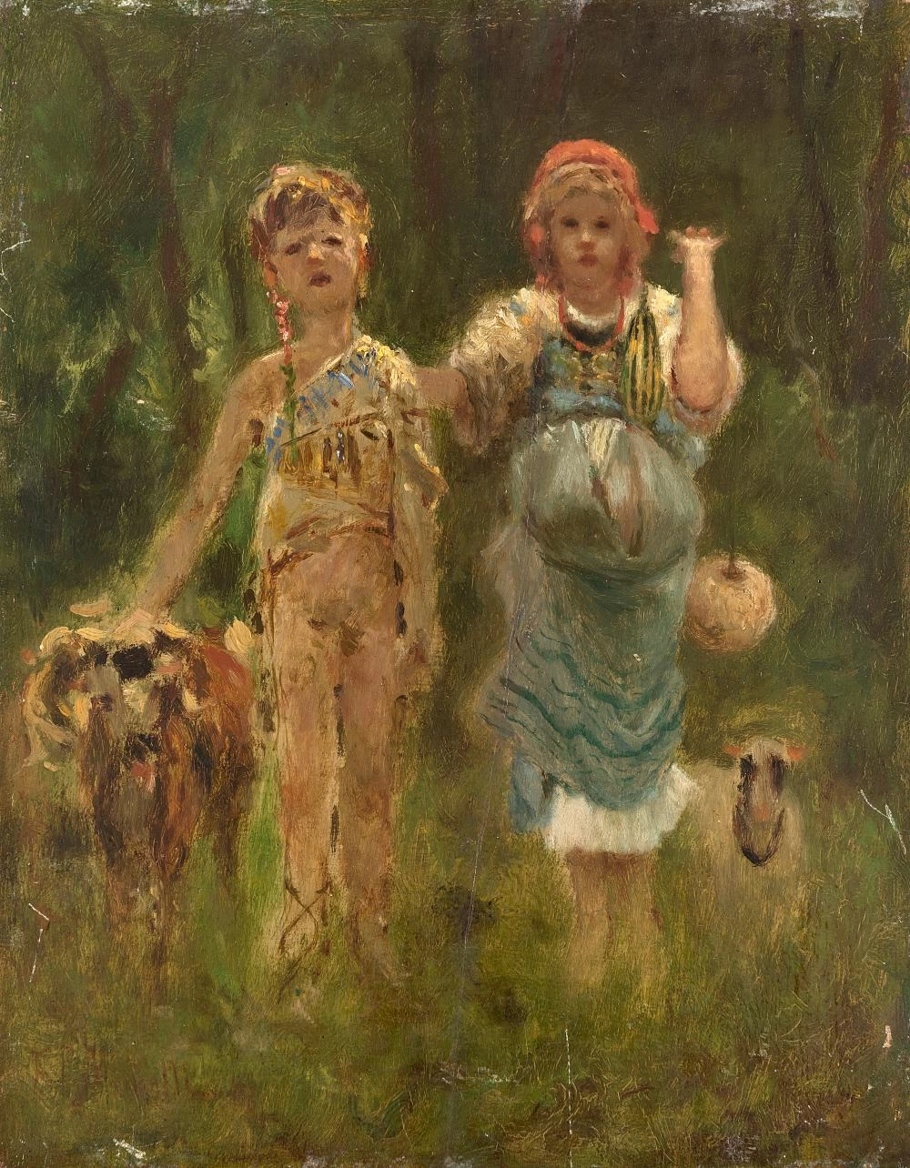 Francesco Paolo Michetti - Contadinelle